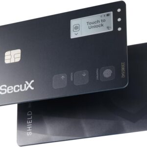 SecuX Shield Bio Crypto Hardware Wallet – Secure Biometric Authentication, Cold Storage Card for NFT, Bitcoin, Ethereum, Cardano, ERC20, BEP20, and More SecuX Shield Bio Crypto Hardware Wallet – Secure Biometric Authentication, Cold Storage Card for NFT, Bitcoin, Ethereum, Cardano, ERC20, BEP20, and More