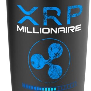 XRP Crypto MILLIONAIRE HODL Loading to BULLRUN Ripple Token Stainless Steel Insulated Tumbler XRP Crypto MILLIONAIRE HODL Loading to BULLRUN Ripple Token Stainless Steel Insulated Tumbler