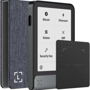 Ledger Flex – Now Including Ledger Recovery Key – Discover The World’s Most intuitive Hardware Wallet, Enhanced with a Quick, Easy Backup Access (Graphite + Magnet Folio) Ledger Flex – Now Including Ledger Recovery Key – Discover The World’s Most intuitive Hardware Wallet, Enhanced with a Quick, Easy Backup Access (Graphite + Magnet Folio)