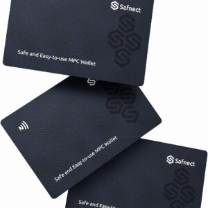 NFC Crypto Hardware Wallet – 3-Card Seedless Backup, Cold Storage for BTC Bitcoin, ETH Ethereum, Solana & 2,000+ Coins, No Recovery Phrase Needed, Ultra-Secure Offline Wallet, One-Tap Setup NFC Crypto Hardware Wallet – 3-Card Seedless Backup, Cold Storage for BTC Bitcoin, ETH Ethereum, Solana & 2,000+ Coins, No Recovery Phrase Needed, Ultra-Secure Offline Wallet, One-Tap Setup