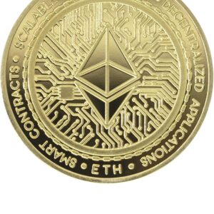 Cryptochips | Ethereum 2021 Edition (ETH) Physical Crypto Coin | Commemorative Cryptocurrency You Can HODL Cryptochips | Ethereum 2021 Edition (ETH) Physical Crypto Coin | Commemorative Cryptocurrency You Can HODL