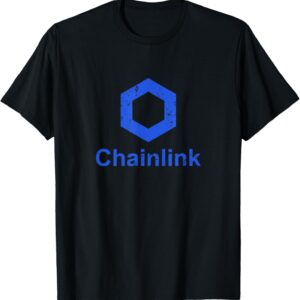 Crypto LINK Cryptocurrency Chainlink Blockchain Distressed T-Shirt Crypto LINK Cryptocurrency Chainlink Blockchain Distressed T-Shirt
