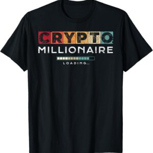 Crypto Millionaire Shirt | Vintage Bitcoin Crypto T-Shirt Crypto Millionaire Shirt | Vintage Bitcoin Crypto T-Shirt